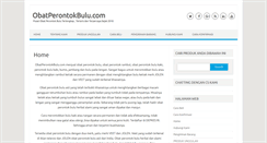 Desktop Screenshot of obatperontokbulu.com